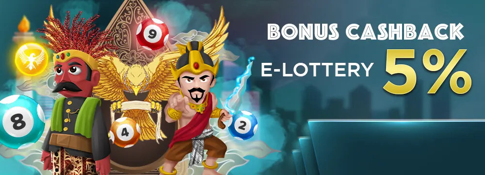 Bonus Cashback ELOTTERY 5%